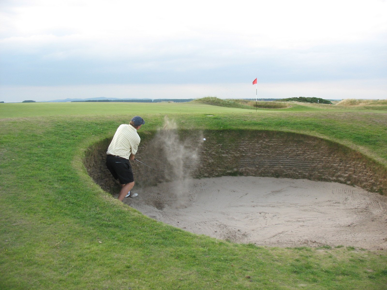 bunker shot