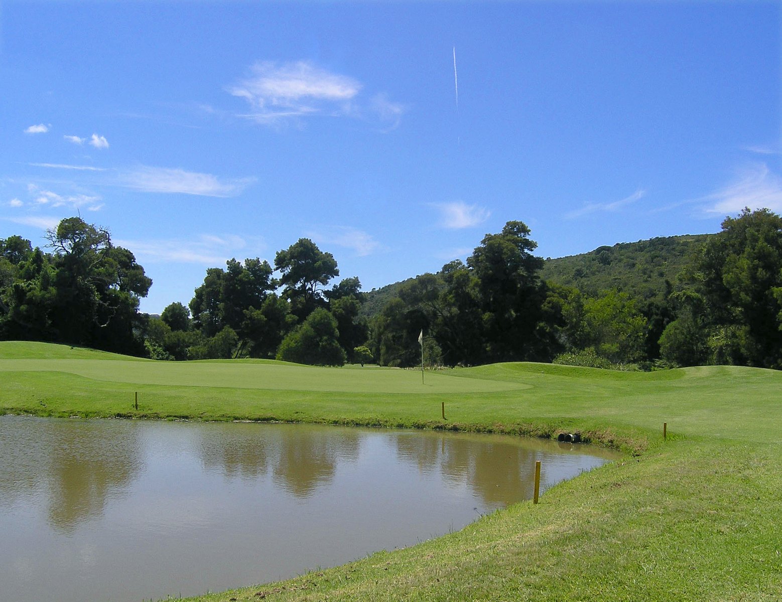 playing a pitch over water